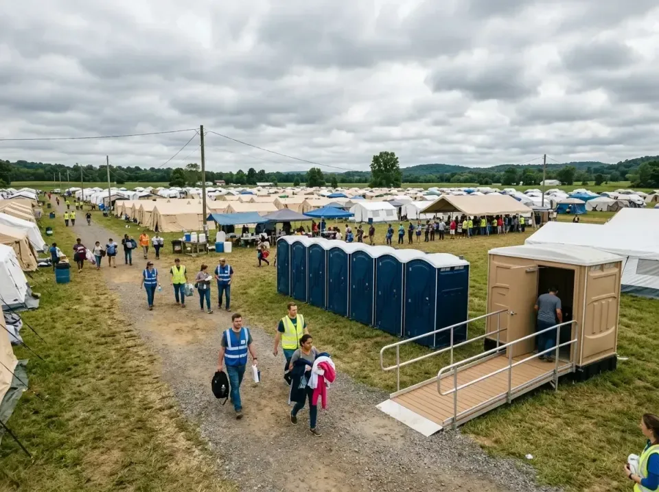 disaster-relief-camp-restrooms-010 — frequently asked questions, Dumpster & Portable Bathrooms Rental in Makakilo, HI
